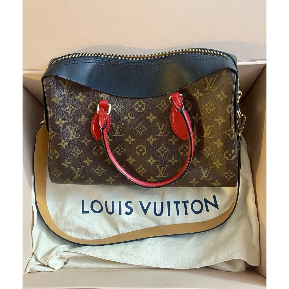 LOUIS VUITTON Tuileries Handbag Monogram canvas Brown  Excellent Condition!!! - Picture 4 of 8